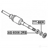 Подшипник ступицы колеса FEBEST TT-BER BGJO H 1440024635 - Изображение 2