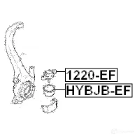 Шаровая опора FEBEST 4056111024769 70P U7VQ 1220ef 3824146 - Изображение 2