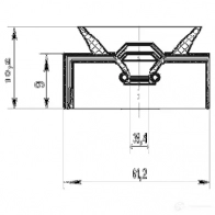 Сальник шруса FEBEST 95pas41610913r EUCZ1 FE 4056111090436 3825502 - Изображение 2