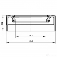 Сальник дифференциала FEBEST 79PKG8 I 1436947050 95nes40551010c - Изображение 2