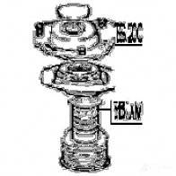 Крепление амортизаторов FEBEST 3830433 4056111070674 tssj200f H5DR LS - Изображение 2