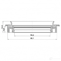 Уплотнение ступицы колеса FEBEST 4056111085678 Y SW0PS1 95jds56680712x 3825488 - Изображение 2