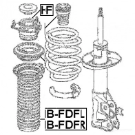 Крепление амортизаторов FEBEST 3826793 4056111059327 hssfdf QH66 CP - Изображение 2