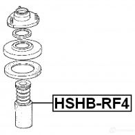 Пыльник амортизатора FEBEST 1LG BD 1423716110 hshbrf4 4056111069944 - Изображение 2