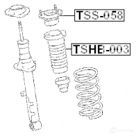 Крепление амортизаторов FEBEST RH OCGUJ tss058 3830413 4056111028323 - Изображение 2