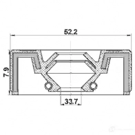 Сальник шруса FEBEST 1436947926 9 R87ML9 95ibs35520808c - Изображение 2