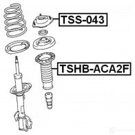 Крепление амортизаторов FEBEST 3830405 tss043 59 1KE 4056111005386 - Изображение 2
