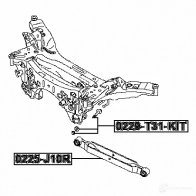 Развальный болт FEBEST 3 UUDX 1270590110 0229t31kit 4056111123530 - Изображение 2