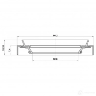Уплотнение ступицы колеса FEBEST R KCDO 95hds54660710x 4056111086149 3825463 - Изображение 2