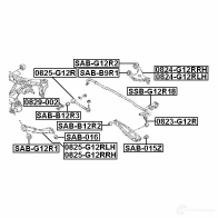 Рычаг FEBEST 5S ZMC 4056111082301 0825g12rrh 3823959 - Изображение 2