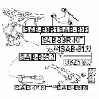 Рычаг FEBEST 4056111128863 91EZH I 0825w10r 1270595996 - Изображение 2