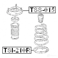 Крепление амортизаторов FEBEST 4056111005362 3830387 tss015 B4WFG J - Изображение 2