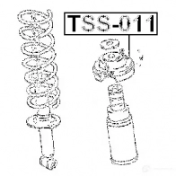 Крепление амортизаторов FEBEST 4056111004020 tss011 WJ 1PASN 3830385 - Изображение 2