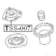 Крепление амортизаторов FEBEST tss007 3830382 6KTYQ 4Y 4056111003900 - Изображение 2