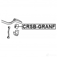 Втулка стабилизатора FEBEST 3826007 crsbgranf Z5PK4 O2 4056111109763 - Изображение 2