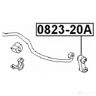 Стойка стабилизатора, тяга FEBEST 4056111010359 3823938 EBI5 T5T 082320a - Изображение 2
