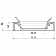 Уплотнение ступицы колеса FEBEST 95hcy52650812x DUA3 I 4056111049977 3825449 - Изображение 2