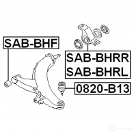 Шаровая опора FEBEST 0 PZHQ 3823930 0820b13 4056111047638 - Изображение 2