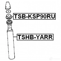 Пыльник амортизатора FEBEST ZEDV S 3830346 4056111013312 tshbyarr - Изображение 2