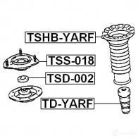 Пыльник амортизатора FEBEST 7F M7HD0 3830345 tshbyarf 4056111013305 - Изображение 2