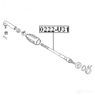 Рулевая тяга FEBEST 3822194 0222u31 4056111032900 UBSDD 1 - Изображение 2