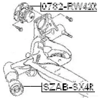 Ступица колеса FEBEST 4056111078564 177744727 0782rw420r JSCSX O - Изображение 2