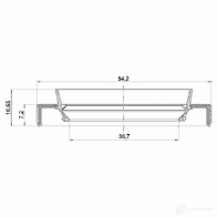 Сальник дифференциала FEBEST TC W2Q 95hby40540711r 4056111119724 3825438 - Изображение 2