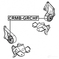 Подушка двигателя, опора FEBEST crmbgrchf S CX4J 3825992 4056111091273 - Изображение 2