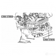 Подушка двигателя, опора FEBEST crmstrfr K PRMK 4056111120836 1424863060 - Изображение 2