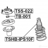 Пыльник амортизатора FEBEST 3830329 tshbips10f T 39EB7 4056111013350 - Изображение 2