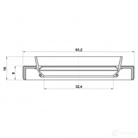 Сальник шруса FEBEST 3825424 WH5 I0 4056111085067 95hby34630915l - Изображение 2