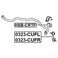 Втулка стабилизатора FEBEST 7JE 95G 3826734 hsbcrtf 4056111081670 - Изображение 2
