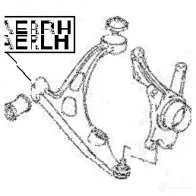 Рычаг FEBEST 4056111038346 3823839 0724aerrh OMS2 0 - Изображение 2