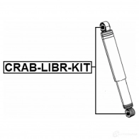 Втулка амортизатора FEBEST crablibrkit 4056111114590 3DKM 79 3825972 - Изображение 2