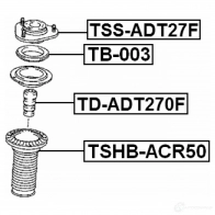 Пыльник амортизатора FEBEST NC I3U 4056111054179 tshbacr50 3830311 - Изображение 2