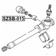 Ремкомплект рулевой рейки FEBEST szsb015 3829156 4056111061993 EBF BWDY - Изображение 2