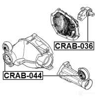 Крепление дифференциала FEBEST UFN DNB7 crab044 4056111095493 3825959 - Изображение 2