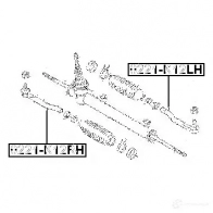 Рулевой наконечник FEBEST 4056111039619 JZI0 XK 3822137 0221k12lh - Изображение 2