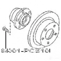Шпилька колеса FEBEST 86UP I 1424281496 4056111131191 0584001pcs10 - Изображение 2