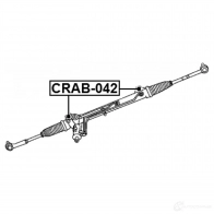Крепление рулевой рейки FEBEST 4056111095257 G RW86 crab042 3825957 - Изображение 2