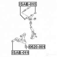 Шаровая опора FEBEST 4056111117645 0620001 D GXZOBD 3823774 - Изображение 2