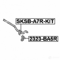 Втулка стабилизатора FEBEST sksba7rkit C3P9D 8H 1424431092 4056111126562 - Изображение 2