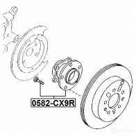 Ступица колеса FEBEST CIH2GT H 4056111105734 3823744 0582cx9r - Изображение 2