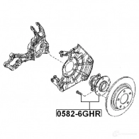 Ступица колеса FEBEST 05826ghr E7MF 7 4056111053608 3823734 - Изображение 2