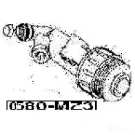 Рабочий цилиндр сцепления FEBEST S EVZ50 4056111023564 0580mz3 3823725 - Изображение 2