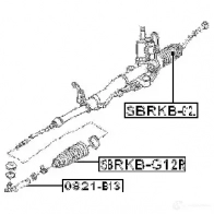 Пыльник рулевой рейки FEBEST sbrkbg12l 3829003 JYO1 405 4056111070841 - Изображение 2