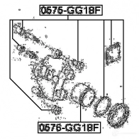 Поршень тормозного суппорта FEBEST 0576gg18f Y56Q C 4056111062266 3823707 - Изображение 2
