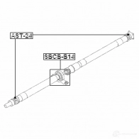 Карданный подшипник FEBEST 4056111109084 sbcbb14 54882432 IGI7 L9 - Изображение 2