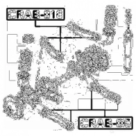 Сайлентблок FEBEST 3825921 crab005 4056111047829 C5 J9RA - Изображение 2