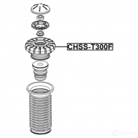 Крепление амортизаторов FEBEST chsst300f 1439007829 5 GC5E5 - Изображение 2